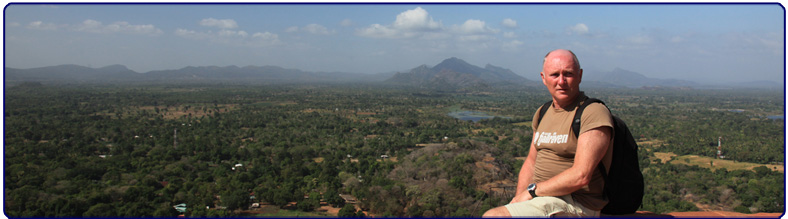 Uitzicht vanaf Sigiriya Rock